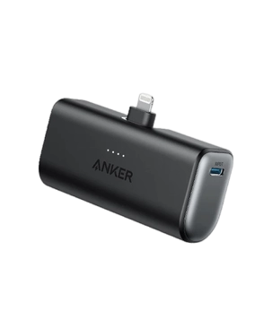 Anker 621 Power Bank (Built-In Lightning Connector, 12W) - Black