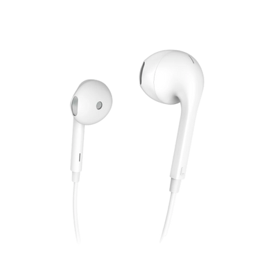 Hama 184156 Glow Headphones Earbuds Microphone Lightning - White