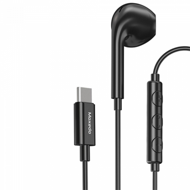 Moxedo Mono Stereo Type-C Earphone - Black