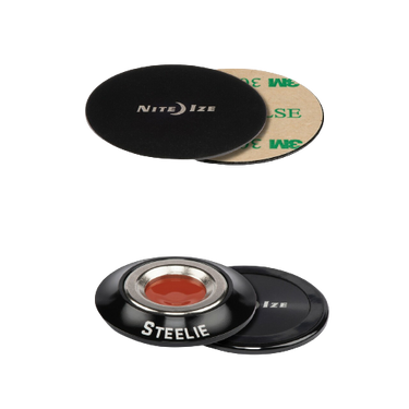 NiteIze Steelie Orbiter Magnetic Socket And Metal Plate