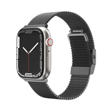 Amazing Thing Titan Metal Band For Apple Watch 38 to 41mm - Black