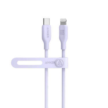 Anker 542 USB-C to Lightning Cable (Bio-Based) (0.9m/3ft) -Violet