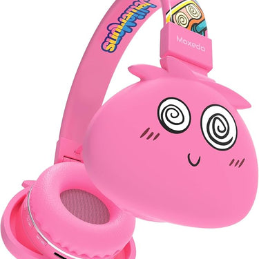 Moxedo Junior Poe Wireless On-Ear Headphones - Pink