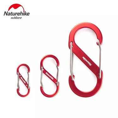 Naturehike S Type Aluminium Alloy Hook 1PC (Large) - Red