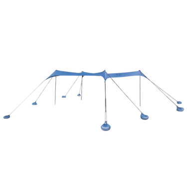 Naturehike UPF 50+ beach tarp with 4 poles - Blue
