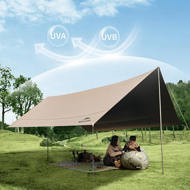 Naturehike Cloud Skies Awning Canopy - Gold Octagon-L (680*575)