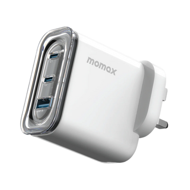 Momax 1-Charger Flow+ PD 80W 3 Ports GAN Wall Charger