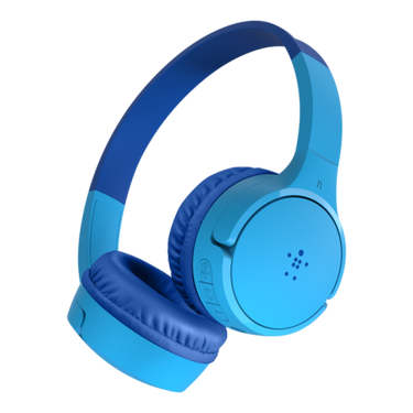 Belkin SoundForm Mini Wireless On-Ear Headphones for Kids - Blue