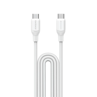 Momax 1-Link Flow 60W USB-C To USB-C Cable 1.2m White