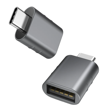 Syntech USB C TO USB 3.0 Adapter - 2 Pack - Space Gray