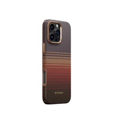 Pitaka MagEZ Case Pro 4 full Protection case for iPhone16 Pro (Sunset )