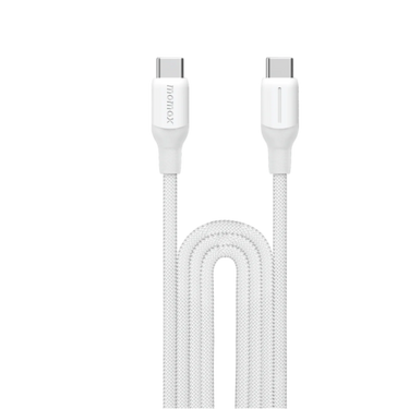 Momax 1-Link Flow 100W USB-C To USB-C Cable 3m - White