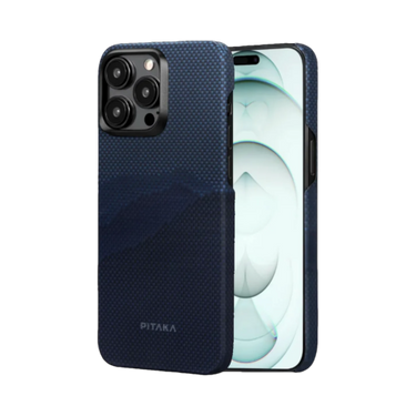 Pitaka Carbon MagEZ Case 4 for iPhone 15 Pro Over the horizon