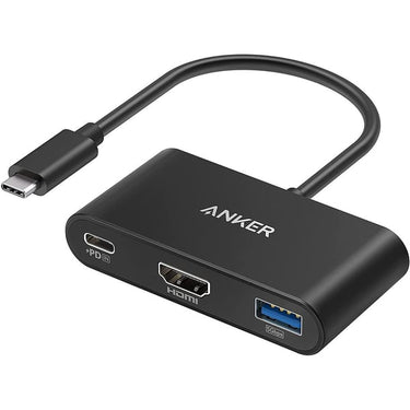 Anker PowerExpand 3-in-1 USB-C PD Hub - Gray