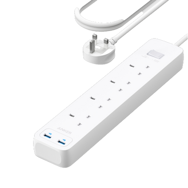 Anker 322 USB Power Strip -White