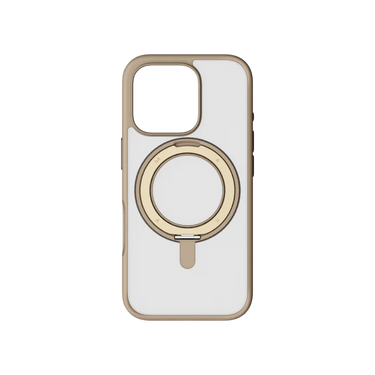 Momax Roller Magnetic Case For iPhone 16 Pro Max- Rose Gold