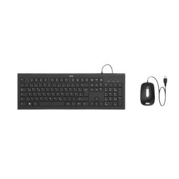 Hama Cortino Wireless Keyboard & Mouse Set US