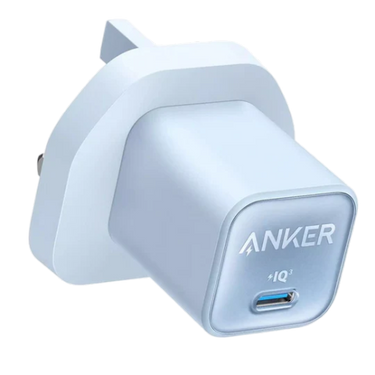 Anker 511 Charger (Nano 3, 30W) -Blue