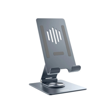 Momax Fold Stand Rotatable Phone And Tablet Stand - Grey