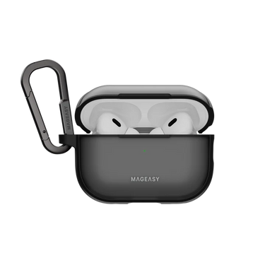 MagEasy Roam Case for AirPods Pro 1/2- Translucent Black