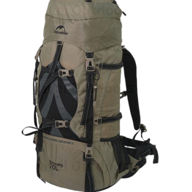 Naturehike 70L Backpacks - Brown